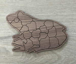 Frog Wooden Jigsaw Puzzle