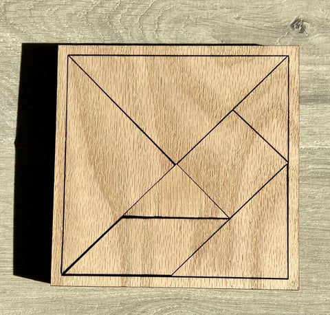 Tangram Wooden Jigsaw Puzzle