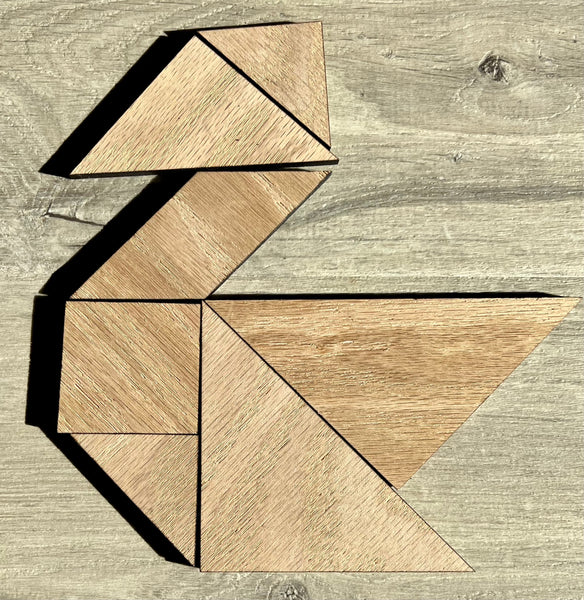 Tangram Wooden Jigsaw Puzzle