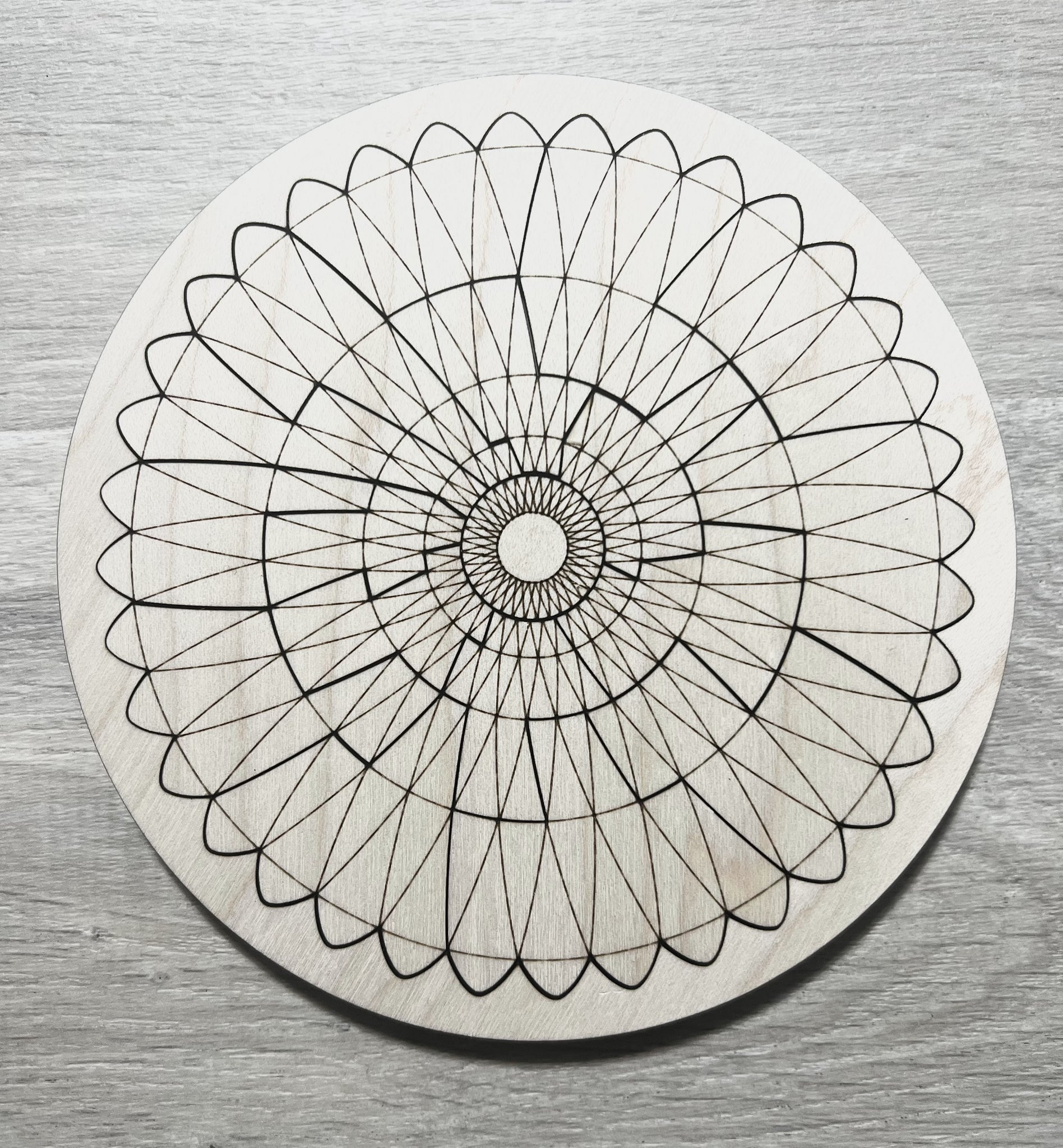 Mandala Wooden Jigsaw Puzzle