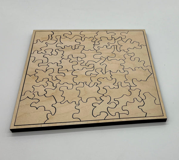 Organic 50 Piece Wooden Puzzle