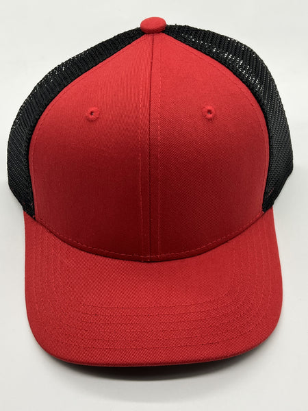 Custom Leather Patch Trucker Hat