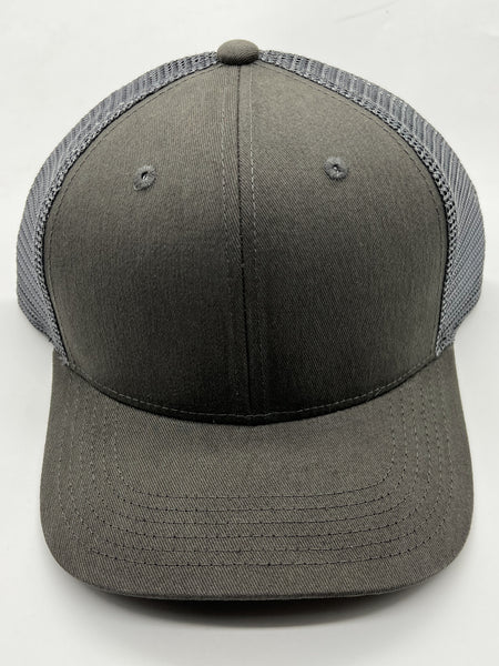 Custom Leather Patch Trucker Hat