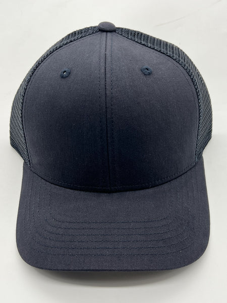 Custom Leather Patch Trucker Hat