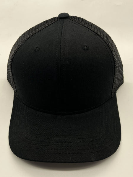 Custom Leather Patch Trucker Hat